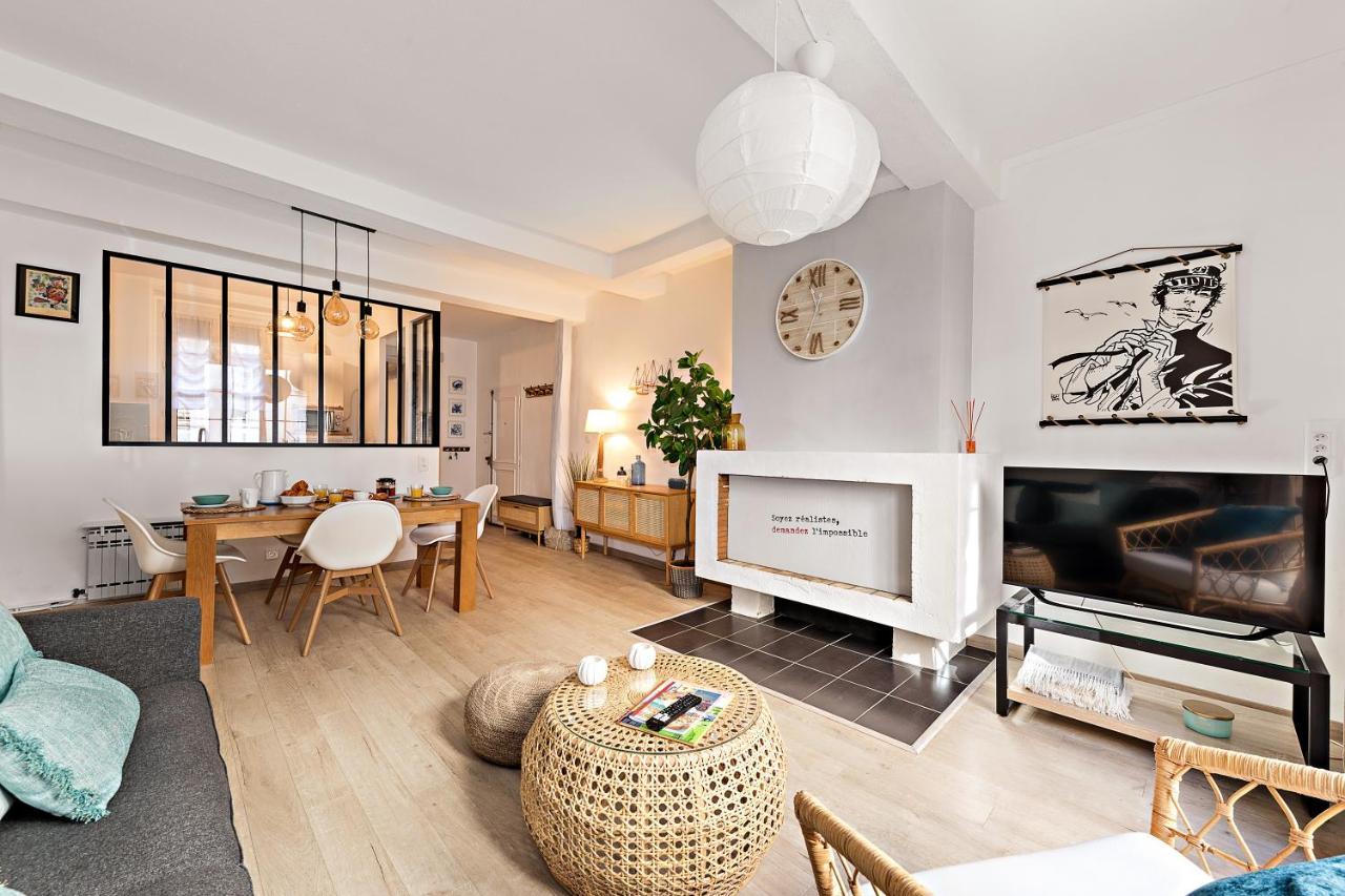 Le57 - Appartement 2 Chambres Coeur De Ville דייפ מראה חיצוני תמונה